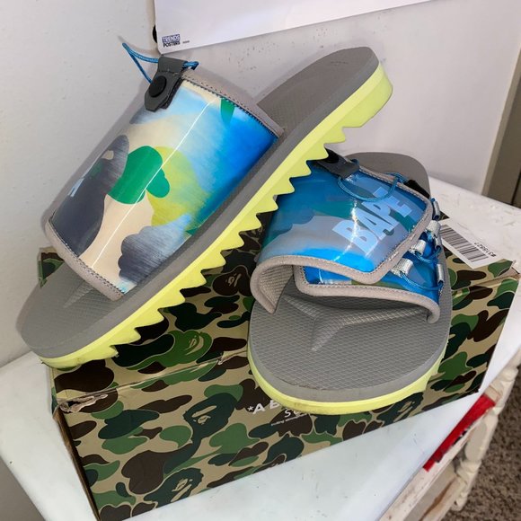 Bape x Suicoke Slides (GRxB)